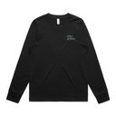 Millies House Womens Long Sleeve T-shirt (Black)