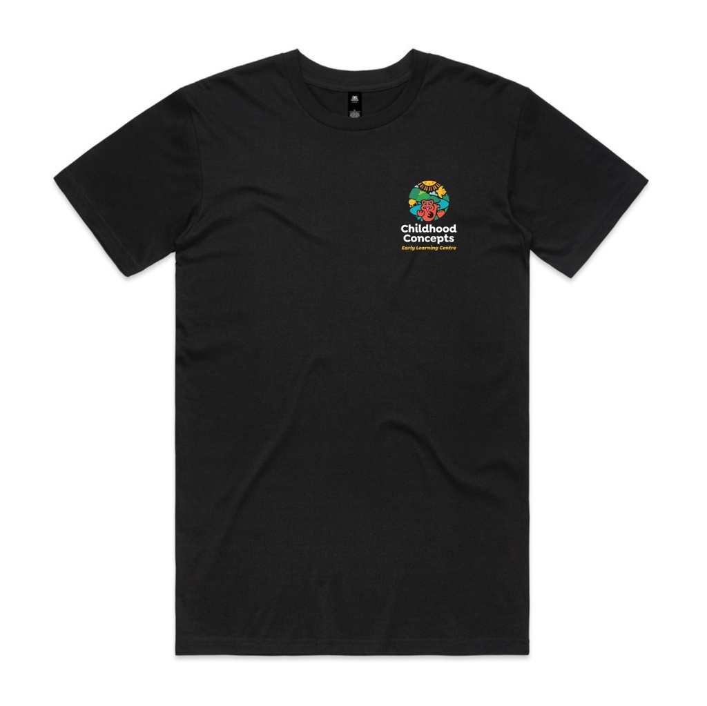 Childhood Concepts Mens T-shirt (Black) (XS)